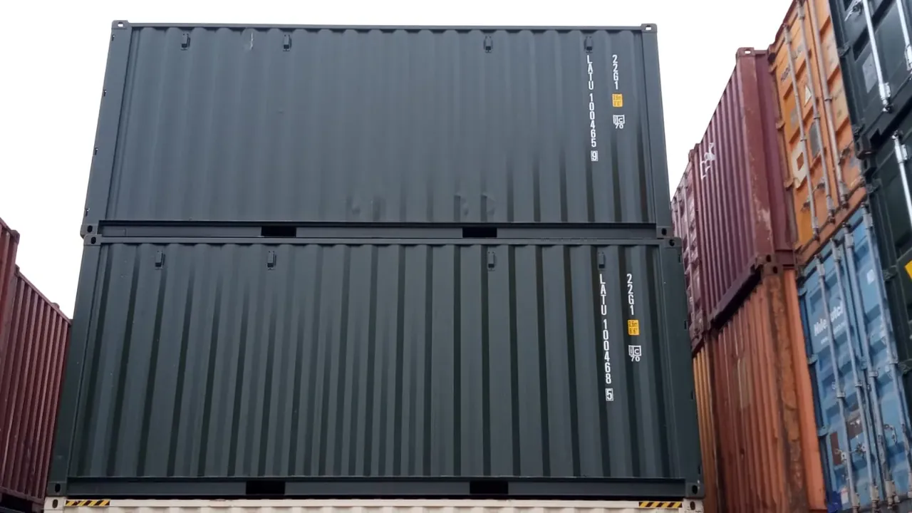 Container Dry 20 DV nuevo One Trip — imagen ilustrativa