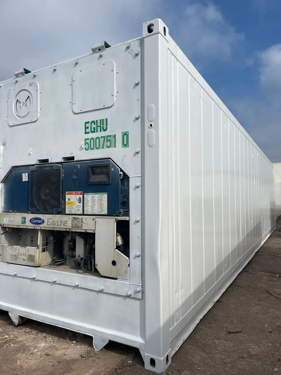 Container refrigerado Reefer 40 HC — imagen ilustrativa